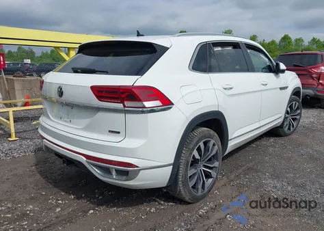 2021 Volkswagen Atlas Cross Sport Sel R-Line from USA, damaged, VIN 1V2SE2CA7MC214805